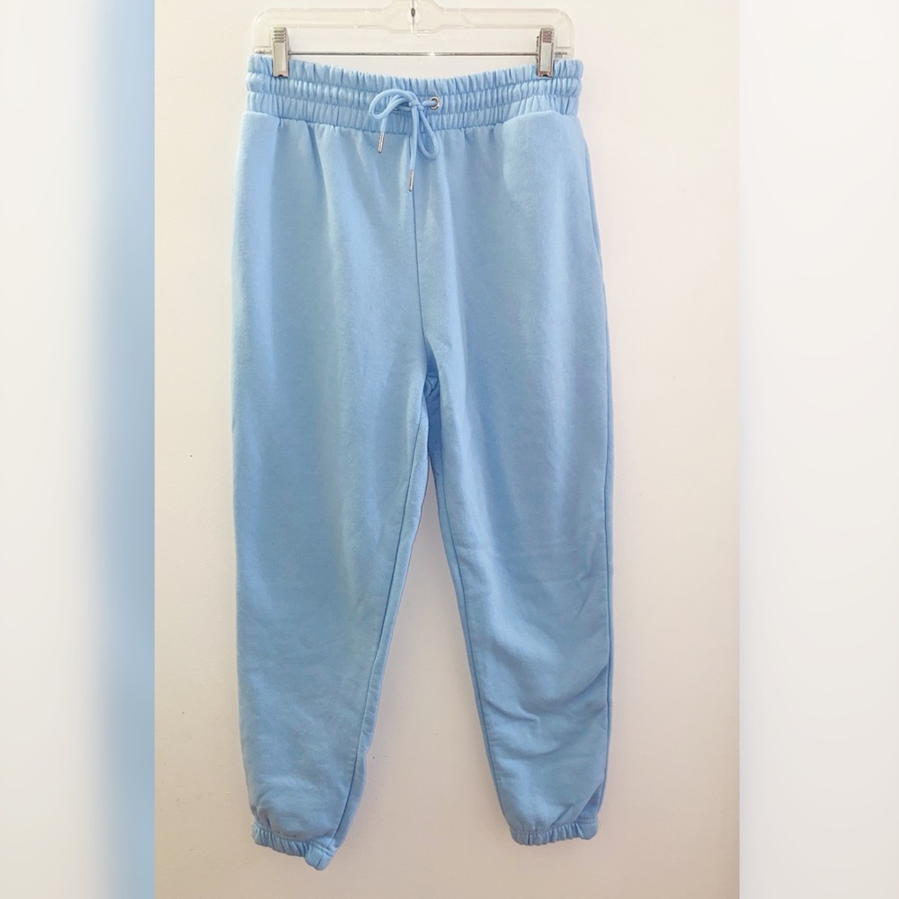 Blue Basic Joggers